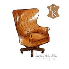  Tufted Wingback Executive Chair Oversized