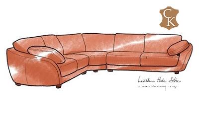Italian Curved Sectional