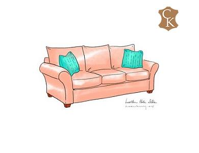 Lawson Straight Cushion Sofa 72