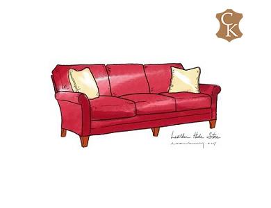 Lawson Straight Cushion Sofa 84