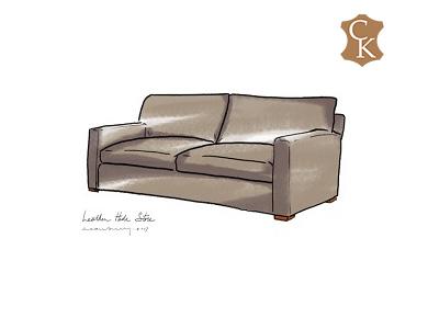 Lawson Track Arm Loveseat 66