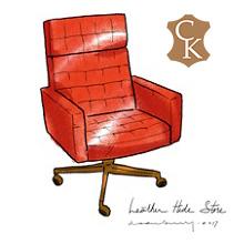 Mid Century Tufted Office Chair