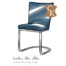 Modern Armless Dining Chair