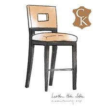 Open Back Stool