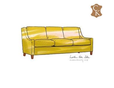 Slope Arm Sofa 86