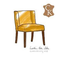 Small Winged Dining Chair