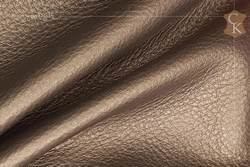 Cow leather for shoes Black shagreen - 
