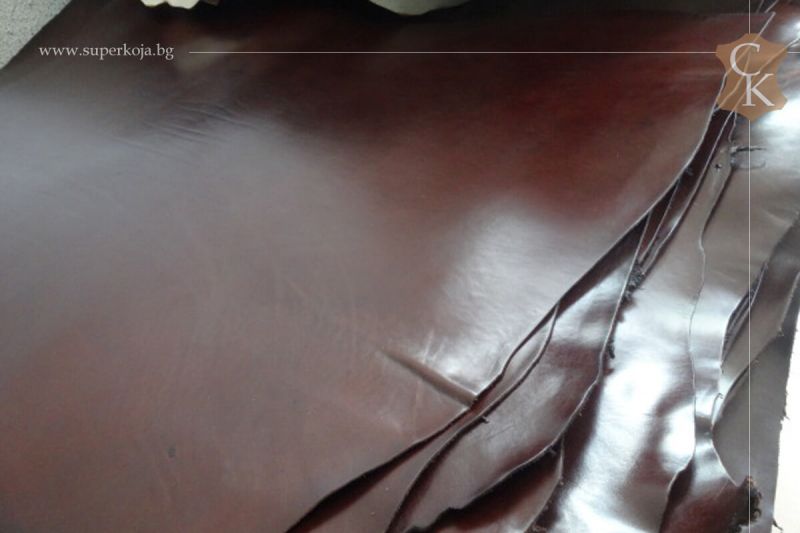 Leather for belts double butt Brown - 12