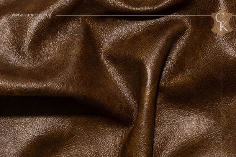 Genuine leather for upholstery - Antique - Olding