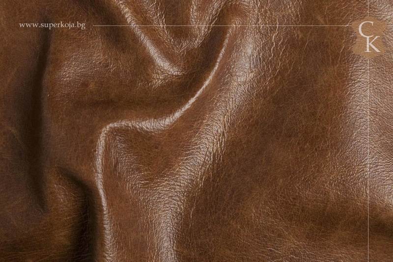 Genuine leather for upholstery - Antique - Olding - Smooth