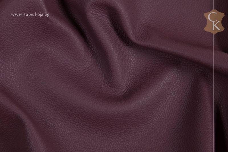 Genuine leather for upholstery - Bordo 1