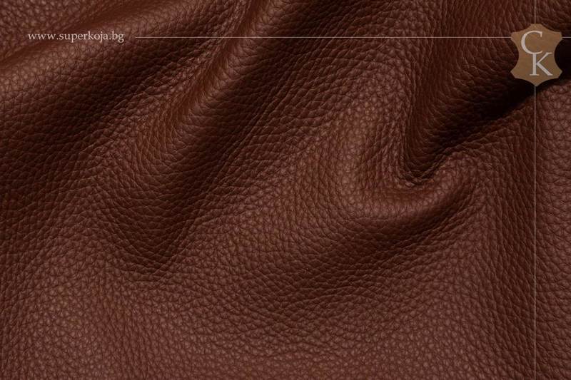 Genuine leather for upholstery - Bordo