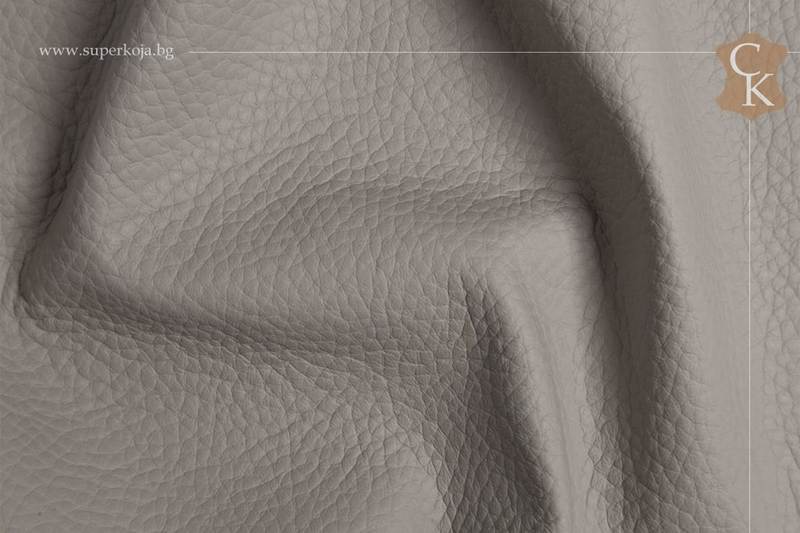 Genuine leather for upholstery - Grey 1