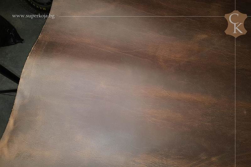 Crazy Horse Leather - Brown Hunter