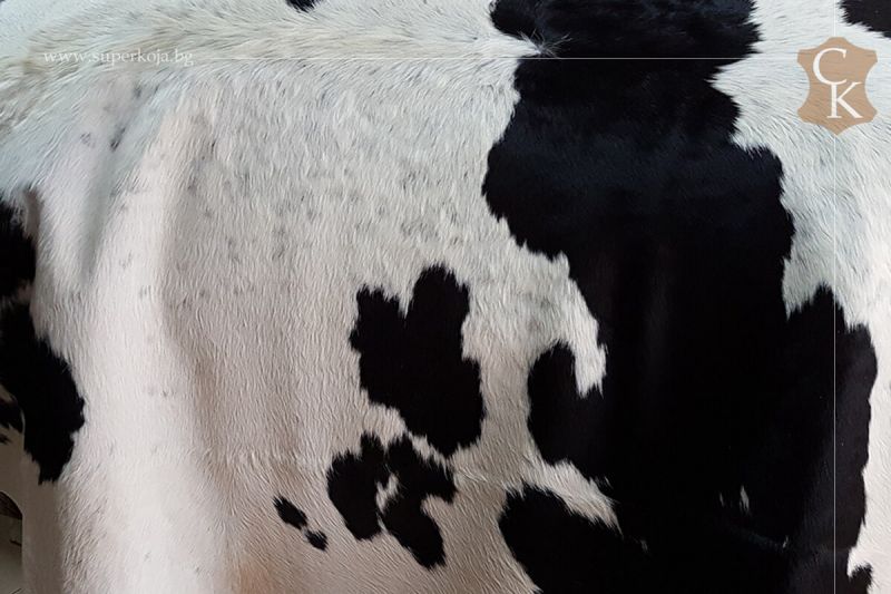 Hair-on cow hides black and white