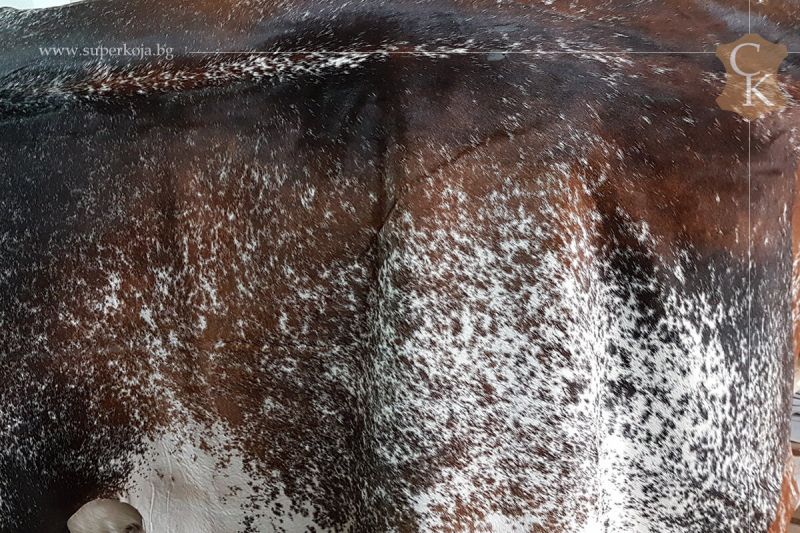 Hair-on cow hides multicolor