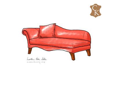 Victorian Style Chaise Lounge